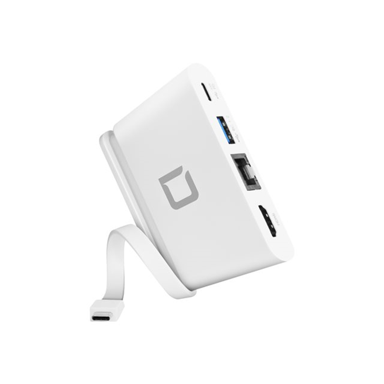 DICOTA USB-C Portable Docking 4-in-1