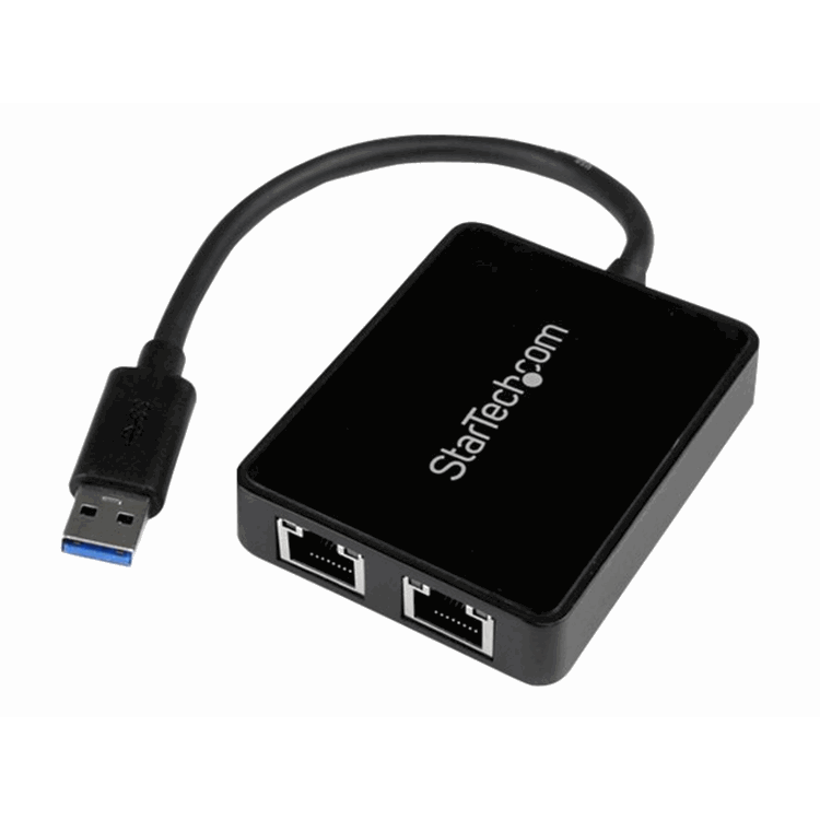 USB 3.0 to Dual Port Gigabit Ethernet Ad