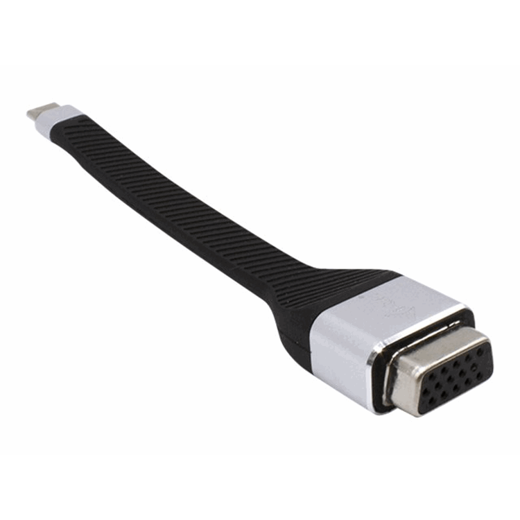 USB-C Flat VGA Adapter Full HD