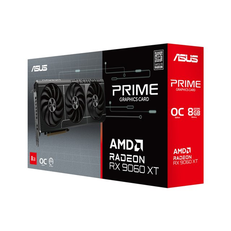 ASUS Prime Radeon RX 9060 XT OC Edition