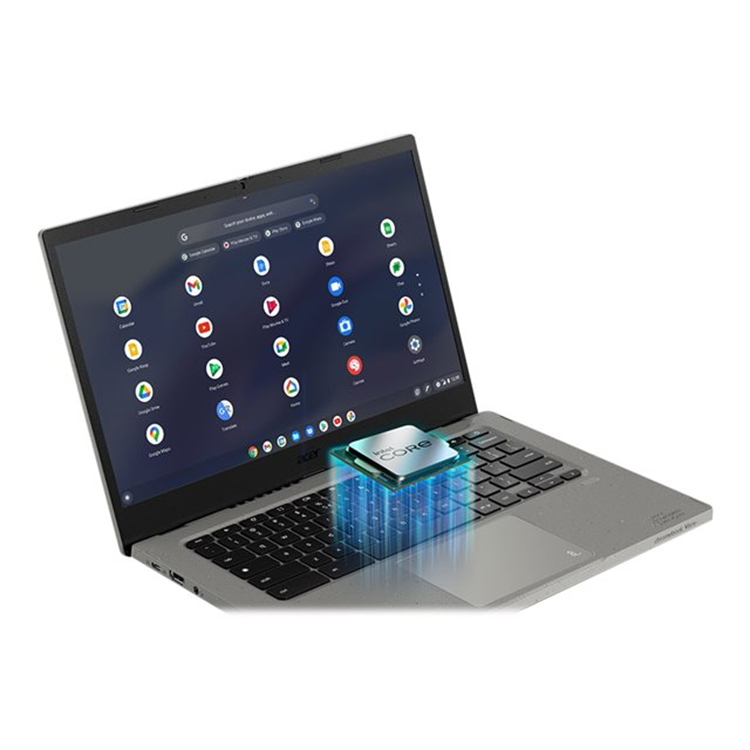 Acer Chromebook Vero 514 CBV514-1HT-35QL - Cobblestone Grey - 14i FHD Multi-Touch IPS - Intel Core i