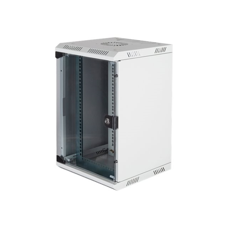 10" and 19" combi wall mounting cabinet