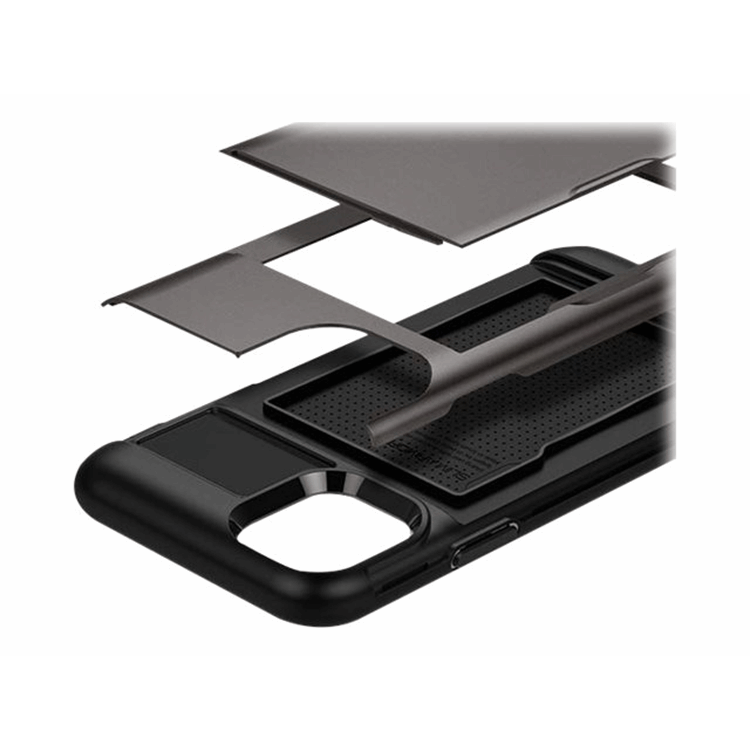 Spigen iPh 11 Slim Armor CS Black