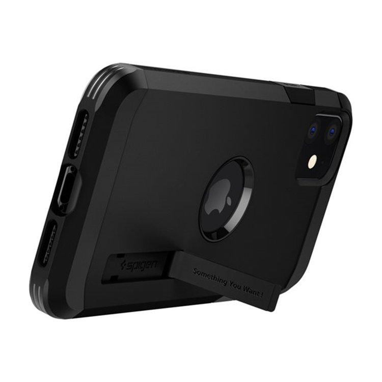 Spigen iPh 11 Tough Armor Black Spigen iPh 11 Tough Armor Black