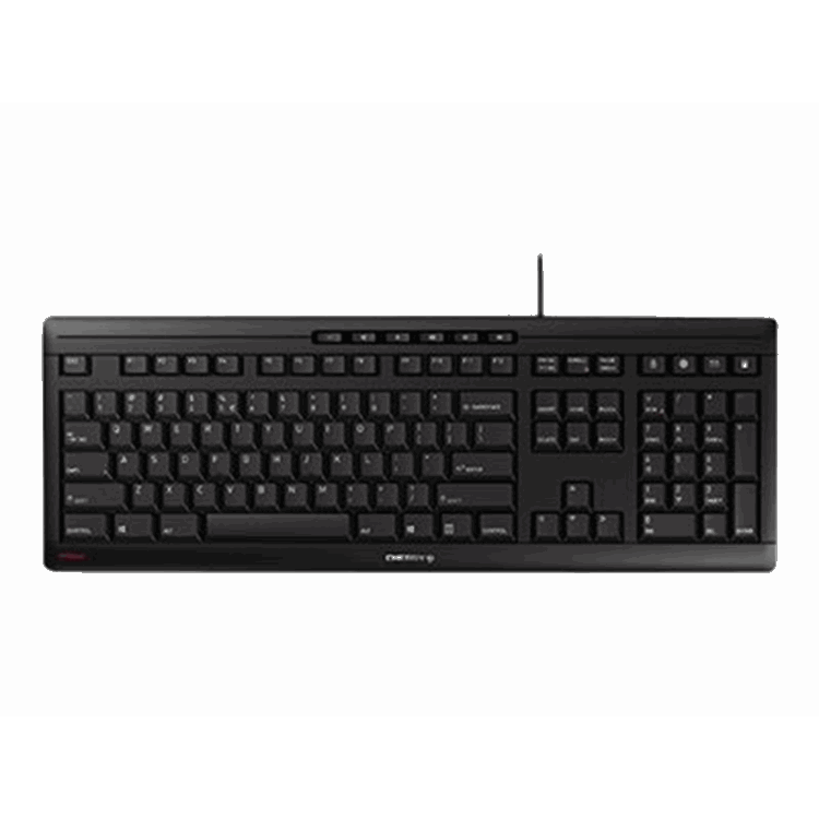 CHERRY STREAM KEYBOARD black (DE)