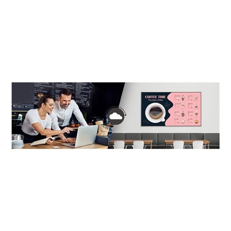 UH5N-M series - 75 inch - 4K Ultra HD Digital Signage Display - 3840x2160 - 500 cd/m2 UH5N-M series - 75 inch - 4K Ultra HD Digital Signage Display - 3840x2160 - 500 cd/m2