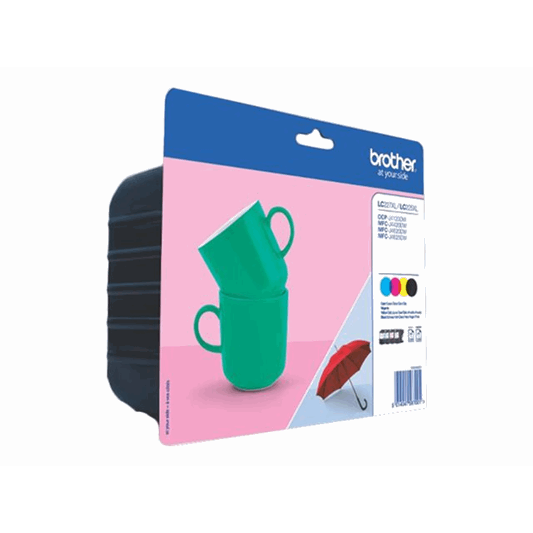 LC-227XL Value Blister - Contains 1BK+1C+1M+1Y LC-227XL Value Blister - Contains 1BK+1C+1M+1Y