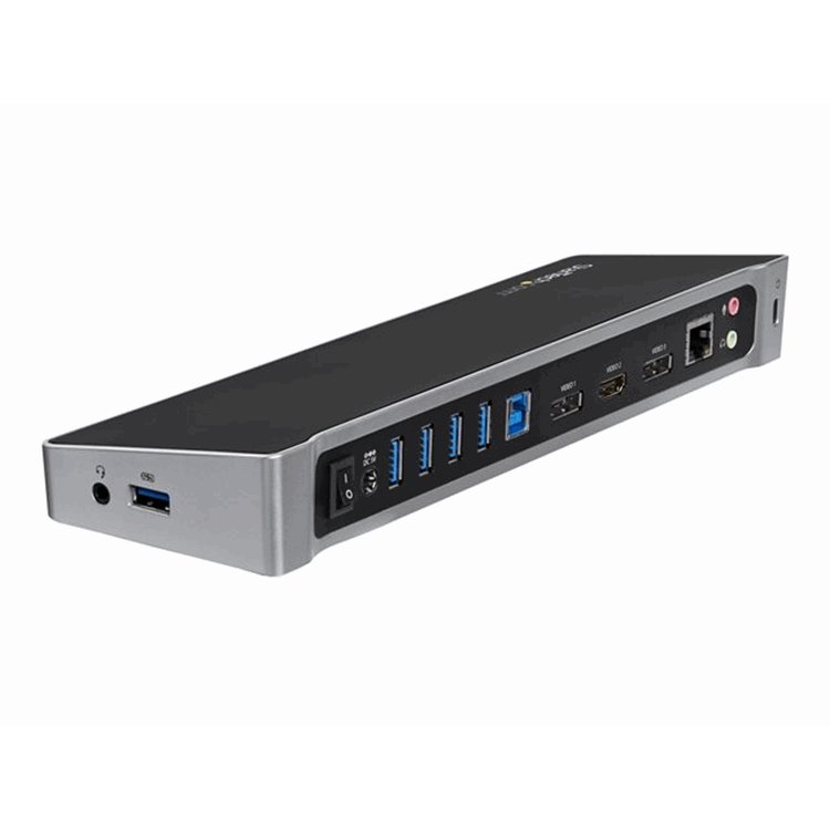 Triple-Video Docking Station for Laptops