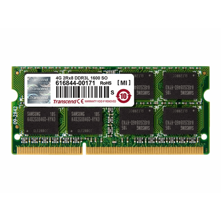 4GB DDR3L 1600 SO-DIMM 2Rx8