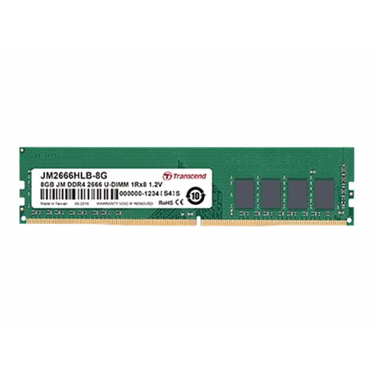 4GB JM DDR4 2666 U-DIMM 1Rx8 512Mx8 CL19 1.2V
