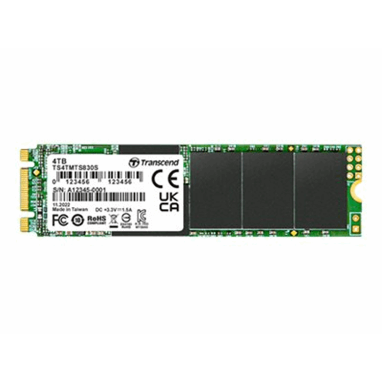 4TB M.2 2280 SSD SATA3 B+M Key TLC