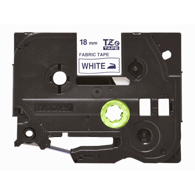 TZE-FA4 - 18 mm Fabric Blue/White TZE-FA4 - 18 mm Fabric Blue/White