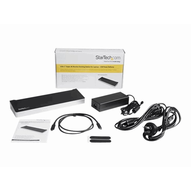 USB C Docking Station - Triple-4K - PD