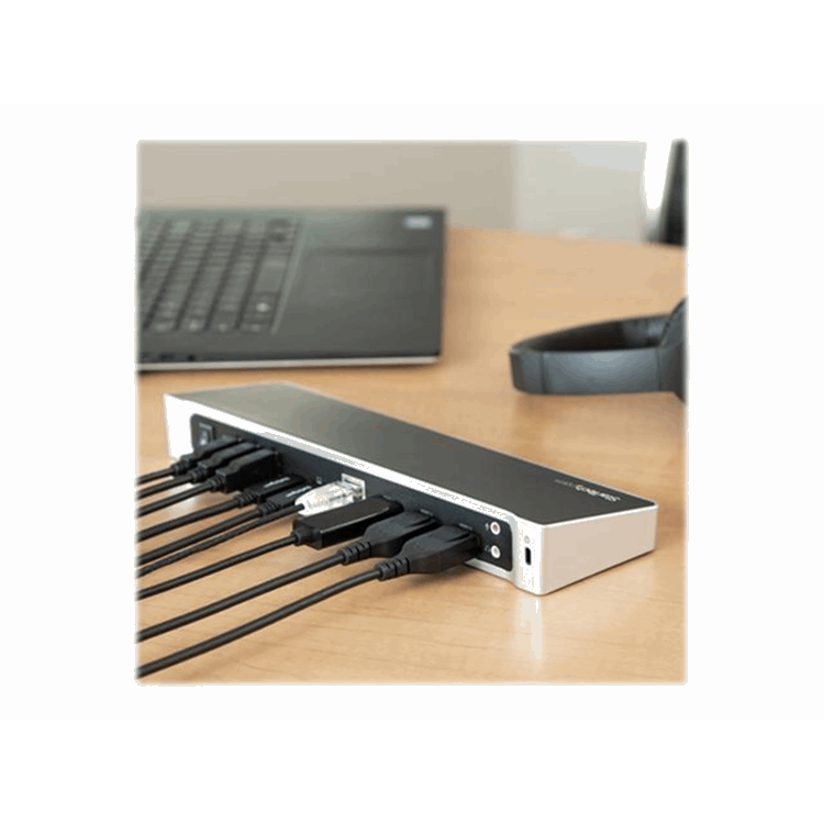 USB C Docking Station - Triple-4K - PD
