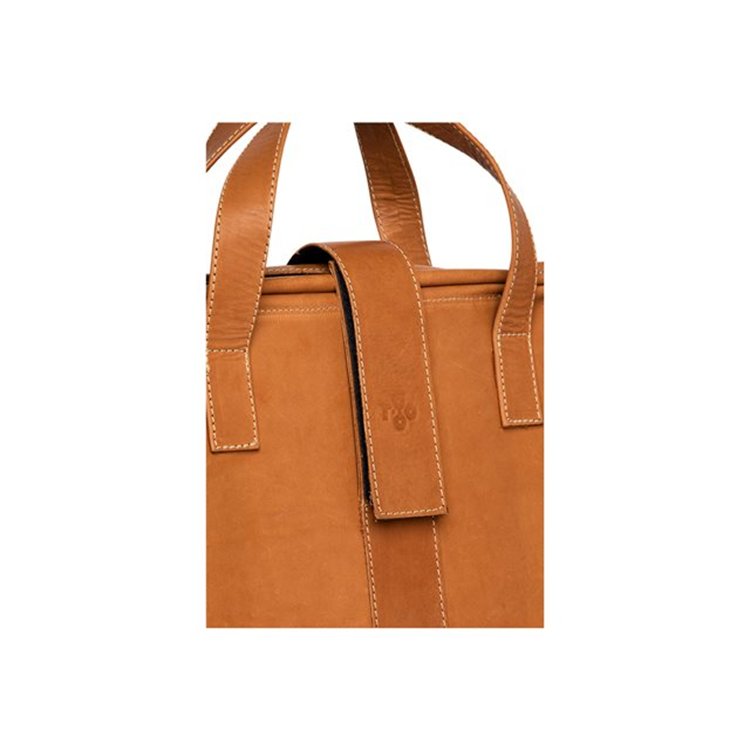 VIVA LAPTOP BAG 15.6IN BROWN - LEATHER