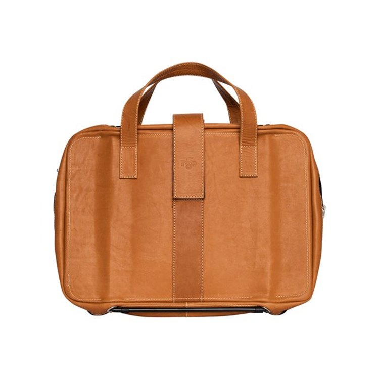 VIVA LAPTOP BAG 15.6IN BROWN - LEATHER