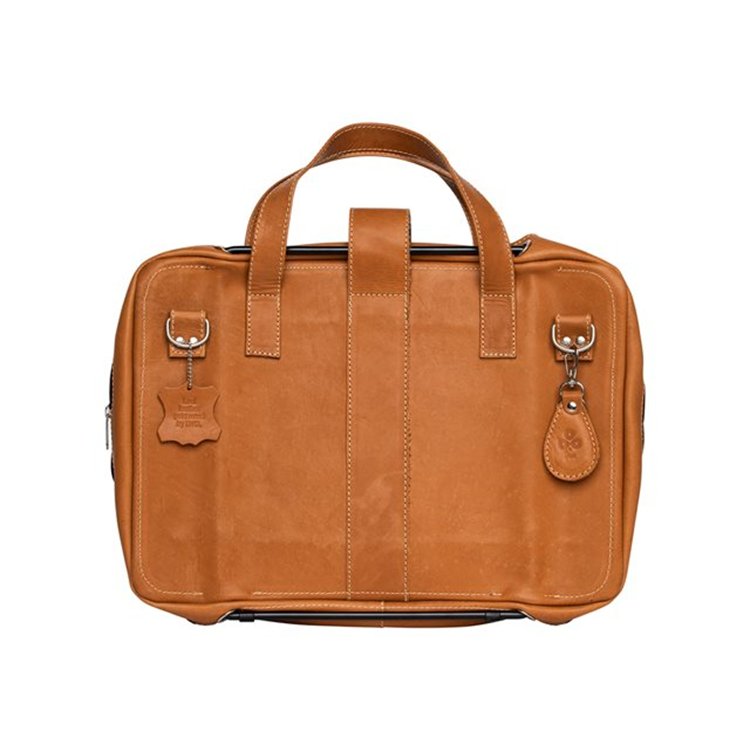 VIVA LAPTOP BAG 15.6IN BROWN - LEATHER