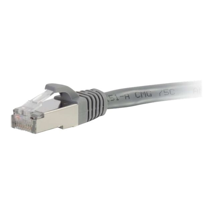 Cbl/10m CAT6A Shielded Patch Cable Grey