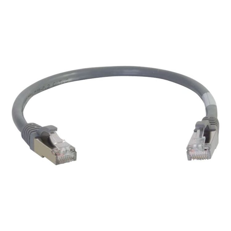 Cbl/10m CAT6A Shielded Patch Cable Grey