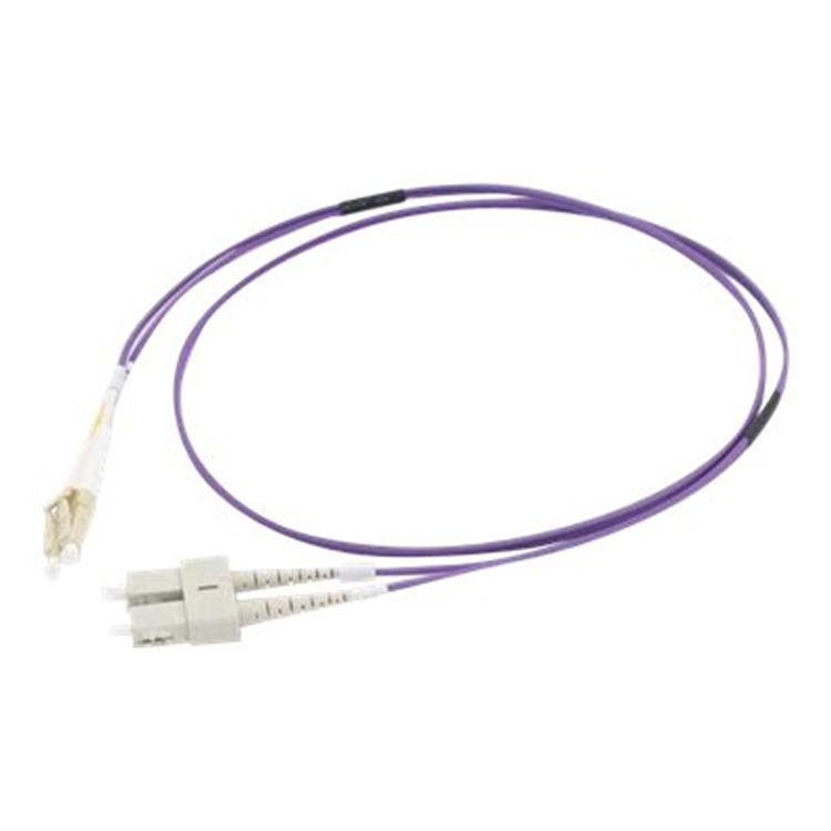 50m LC/SC OM4 LSZH Fibre Patch - Violet