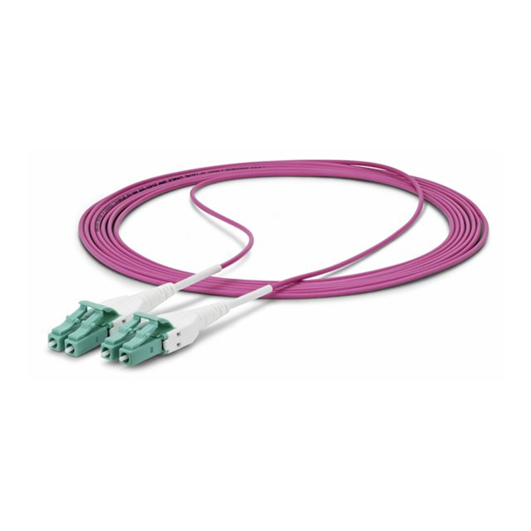 50m LC/UPC OM4 Fiber Cable OFNR Riser