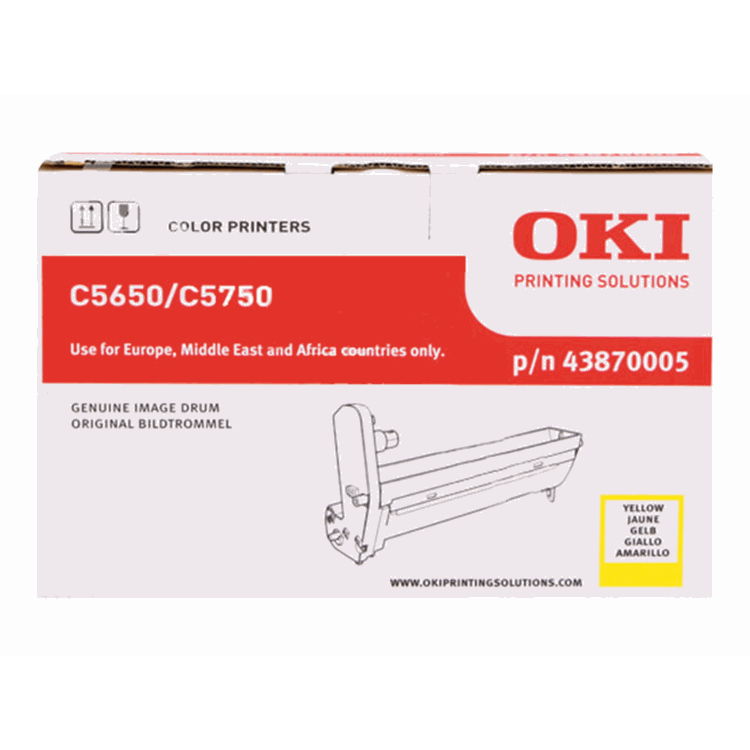 DRUM UNIT OKI 43870005 C5650 2 DRUM UNIT OKI 43870005 C5650 2