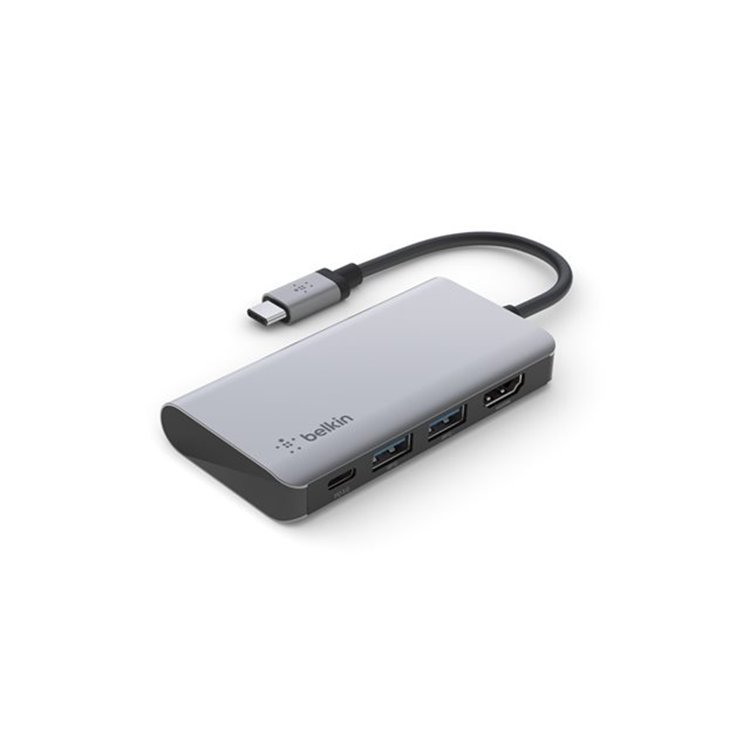 BELKIN Adapter USB-C Multiport 4in1 BELKIN Adapter USB-C Multiport 4in1