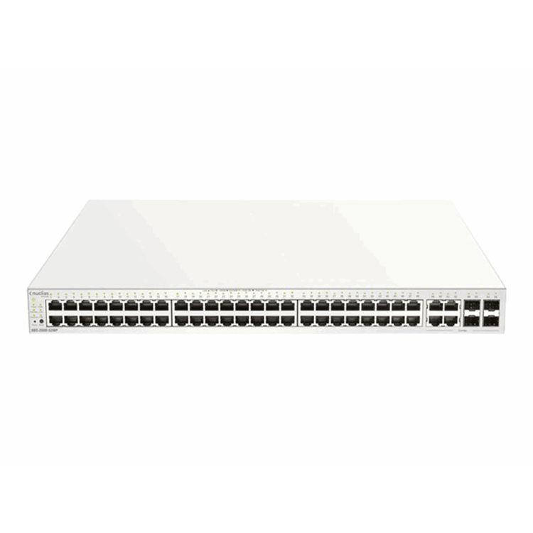 52-Port Gigabit PoE Nuclias Smart Managed Switch including 4x 1G Combo Ports 370W (With 1 Year Licen
