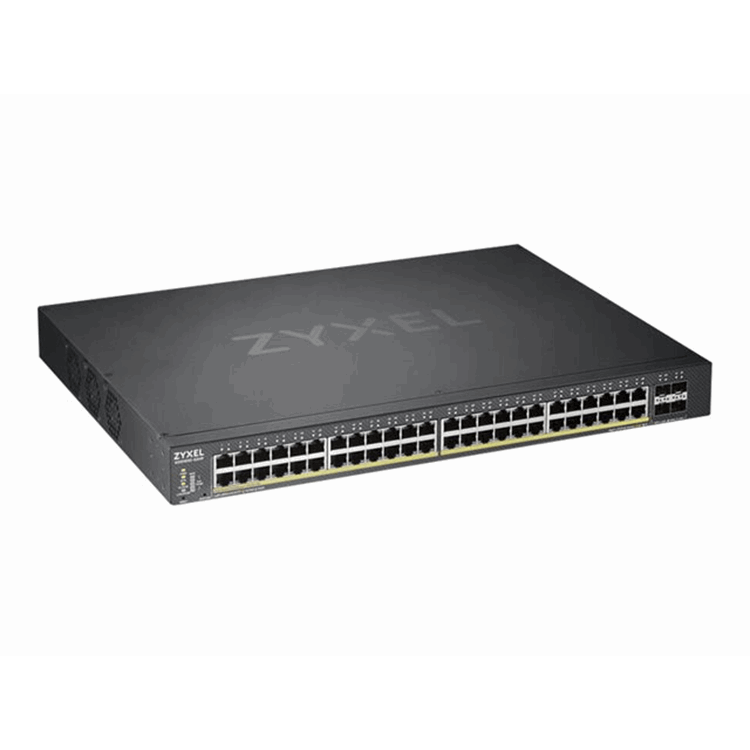52 Port Smart Managed PoE+Switch 48x G