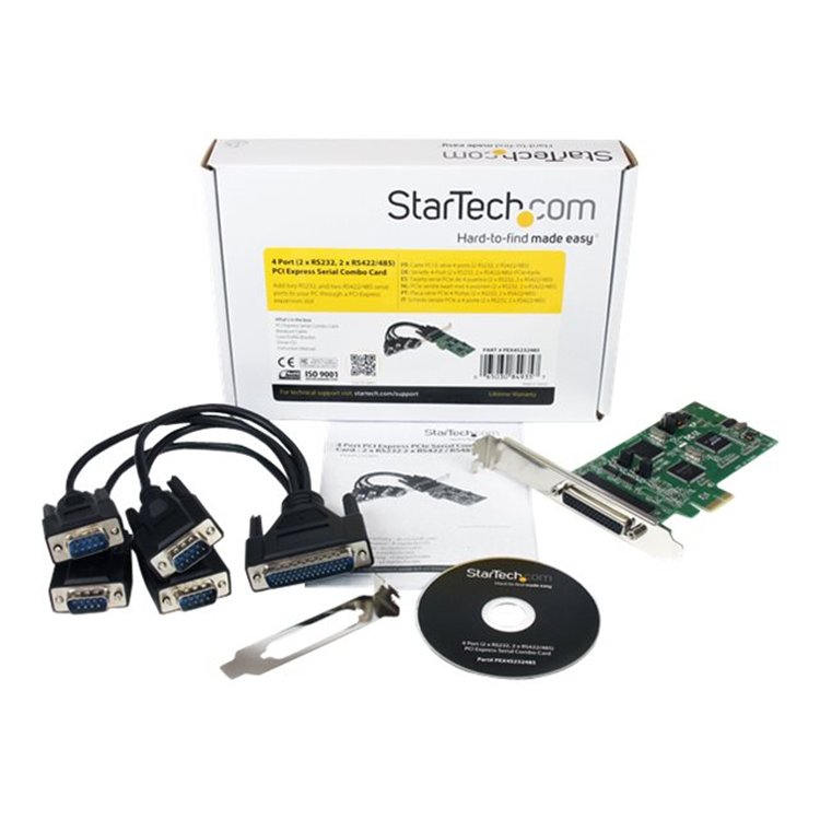 PCI Express PCIe serial combo card PCI Express PCIe serial combo card