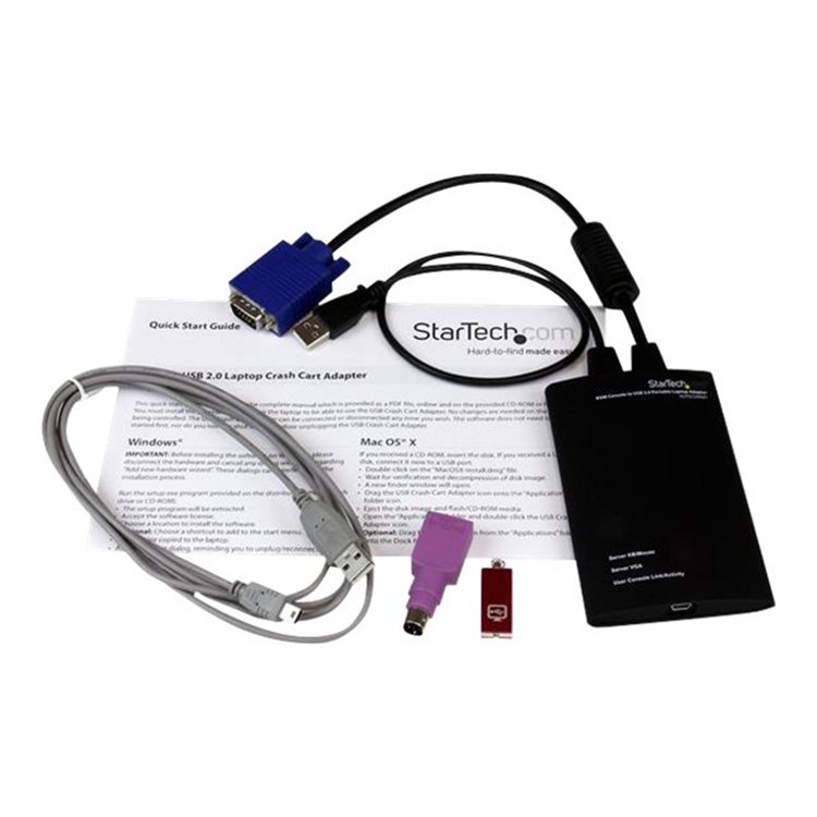 KVM CONSOLE TO USB 2.0 PORTABLE LAPTOP C KVM CONSOLE TO USB 2.0 PORTABLE LAPTOP C