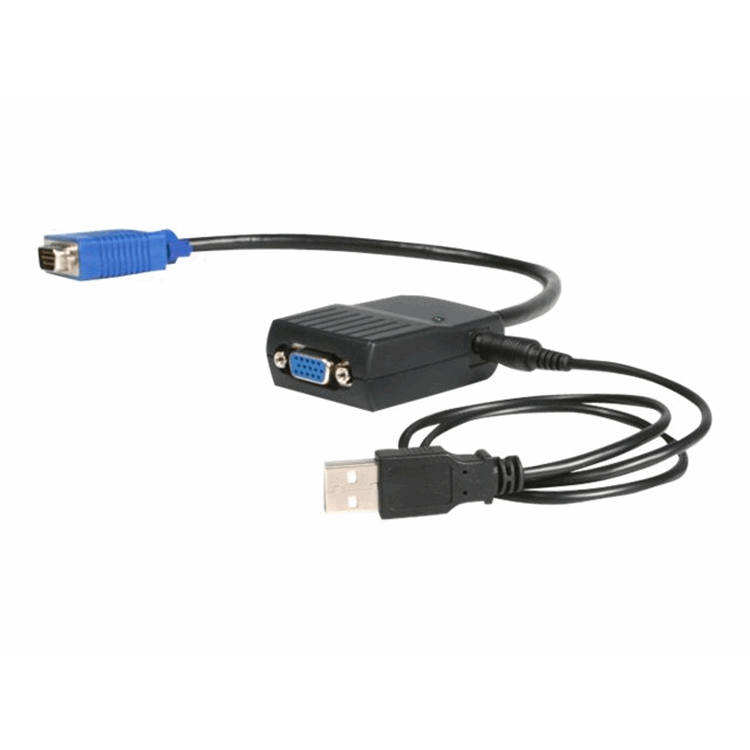 2 PORT VGA VIDEO SPLITTER USB POWE 2 PORT VGA VIDEO SPLITTER USB POWE