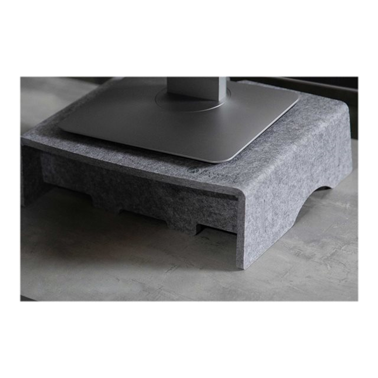 Q-riser 90 Circular Monitor Stand light