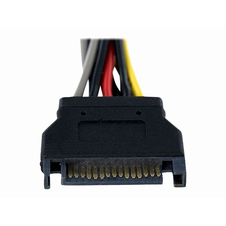 6in SATA Power Y Splitter Cable M/F