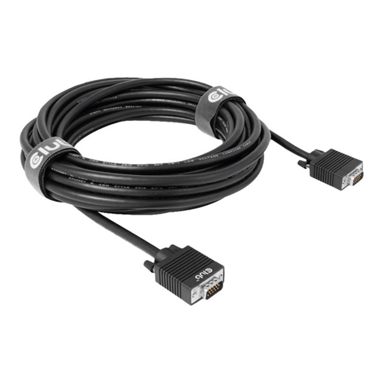 VGA CABLE BIDIRECTIONAL M/M 10m 28AWG