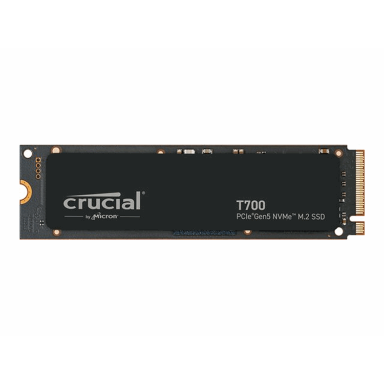 Crucial T700 1TB PCIe Gen5 NVMe M.2 SSD Crucial T700 1TB PCIe Gen5 NVMe M.2 SSD