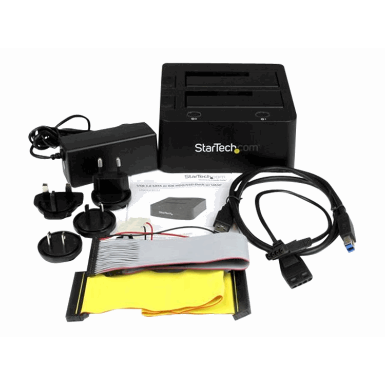 Universal dock station for hard drives Universal dock station for hard drives