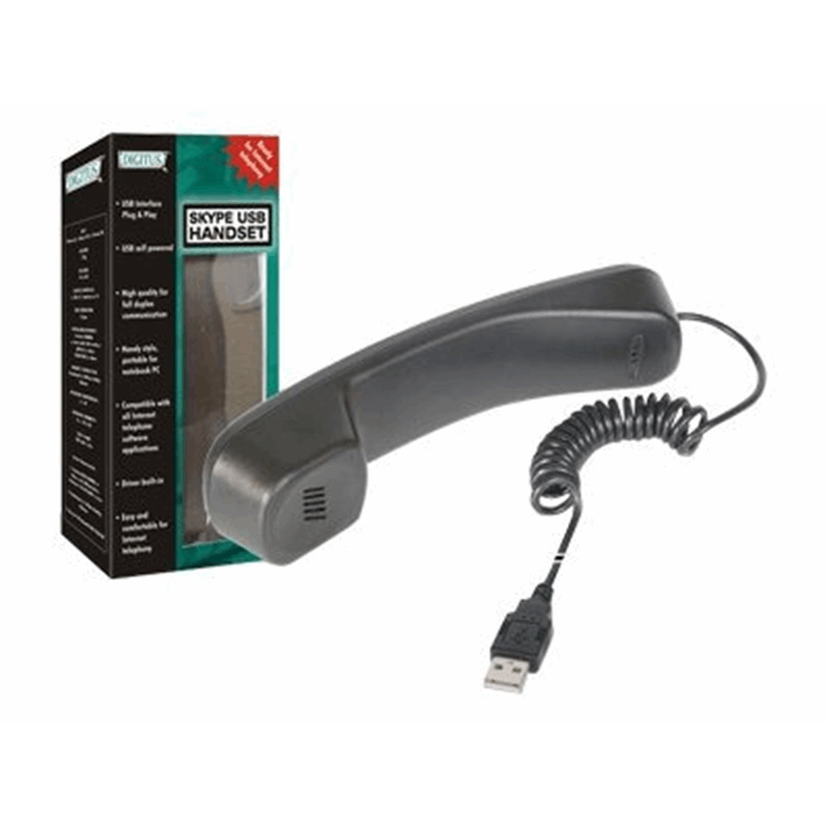 DIGITUS SKYPE USB TELEPHONE HANDSET DIGITUS SKYPE USB TELEPHONE HANDSET