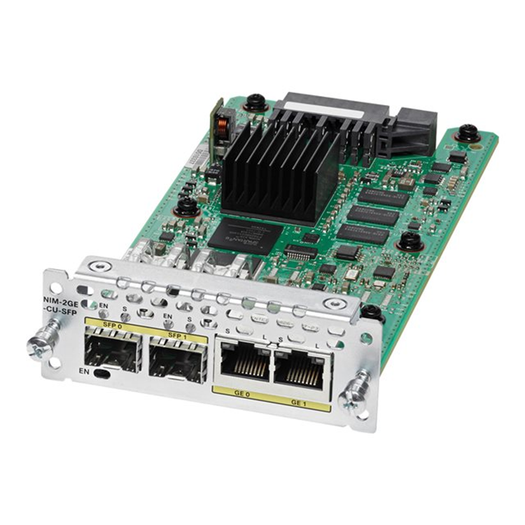 2-port GE WAN NIM dual-mode RJ45+SFP 2-port GE WAN NIM dual-mode RJ45+SFP