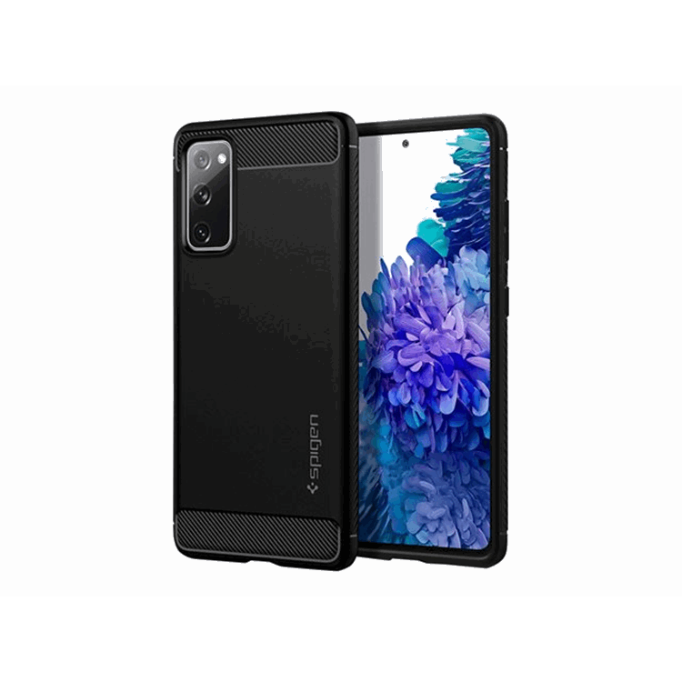 Spigen Galaxy S20 FE Rugg Armor Matte Bl