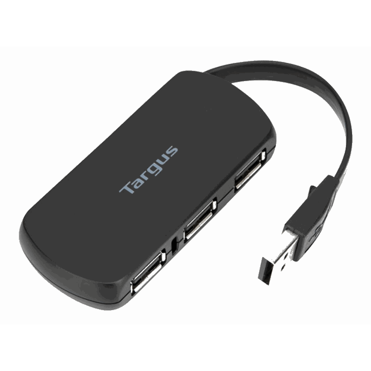 Targus 4-Port USB Hub. Balck