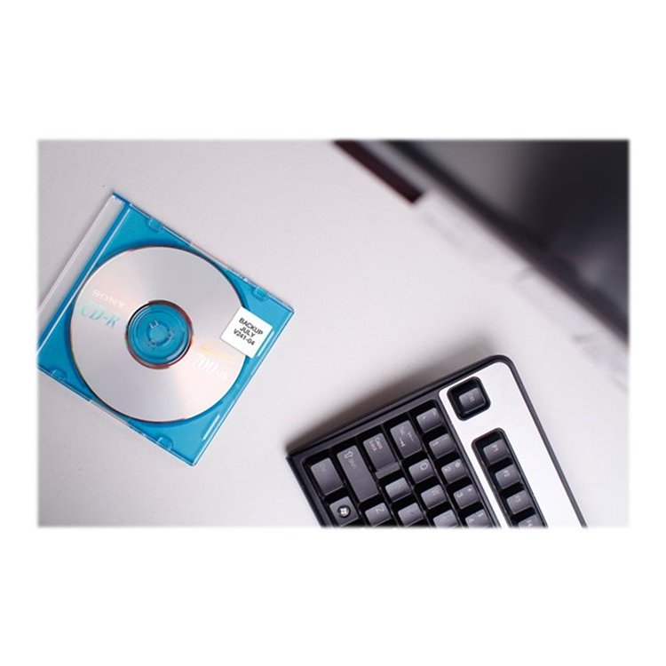 SQUARE MULTIPURPOSE LABELS 25*25MM (1X750) SQUARE MULTIPURPOSE LABELS 25*25MM (1X750)