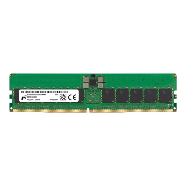 Micron DDR5 RDIMM 32GB 2Rx8 4800