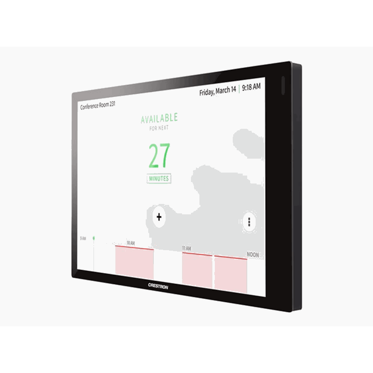 7" Room Scheduling TouchScreen LB BK 7" Room Scheduling TouchScreen LB BK