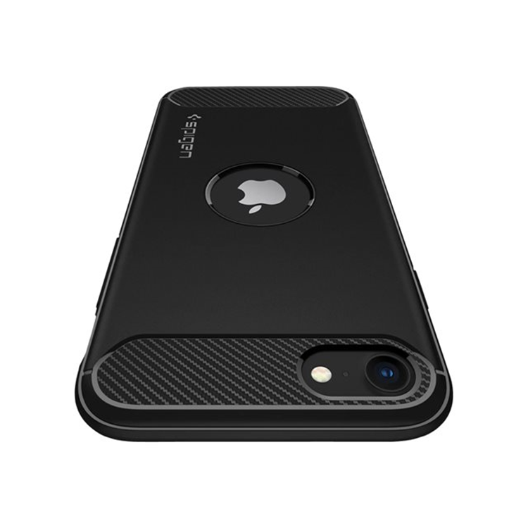 Spigen iPh SE 2020 Rugg Armor Matte Bla