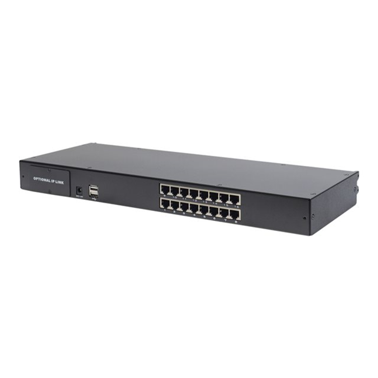 17IN Cat.5 TFT console. 16-port
