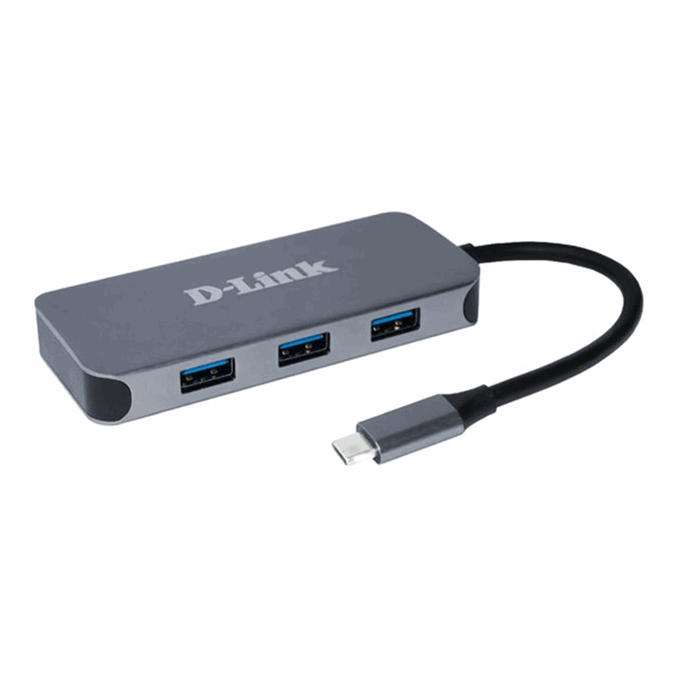 6-in1 USB-C Hub with HDMI/Gb Ethernet