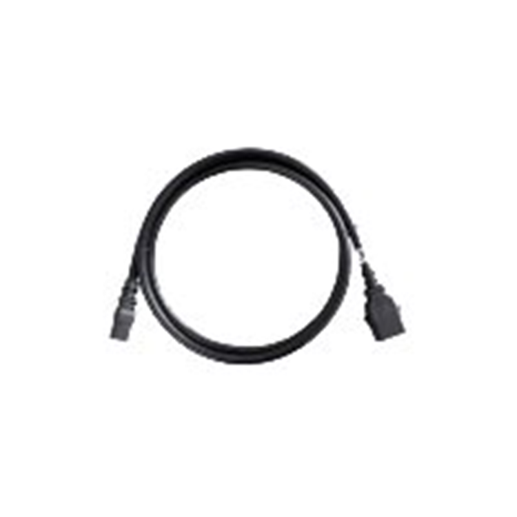 6 locking cables 0.5M blck IEC C-20/C-19