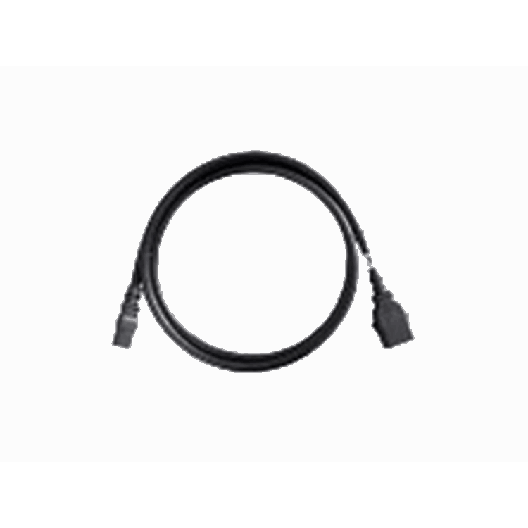 6 locking cables 1.0M black IEC C-14/13