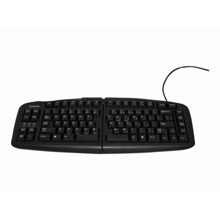 Goldtouch Adj Keyboard Black USB/PS2/ FR Goldtouch Adj Keyboard Black USB/PS2/ FR